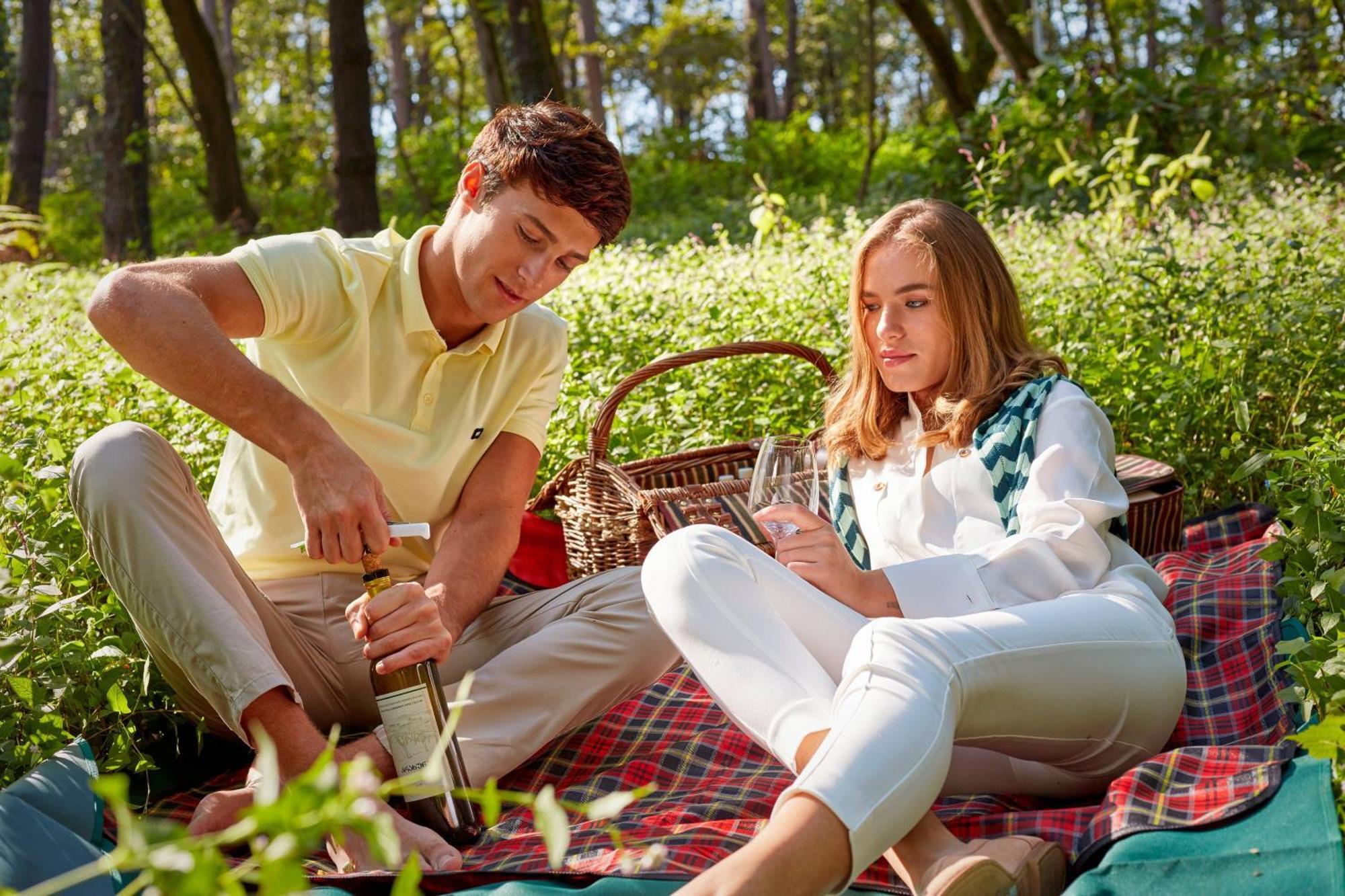 Paragraph Resort & Spa Shekvetili, Autograph Collection Exteriér fotografie A picnic in the woods