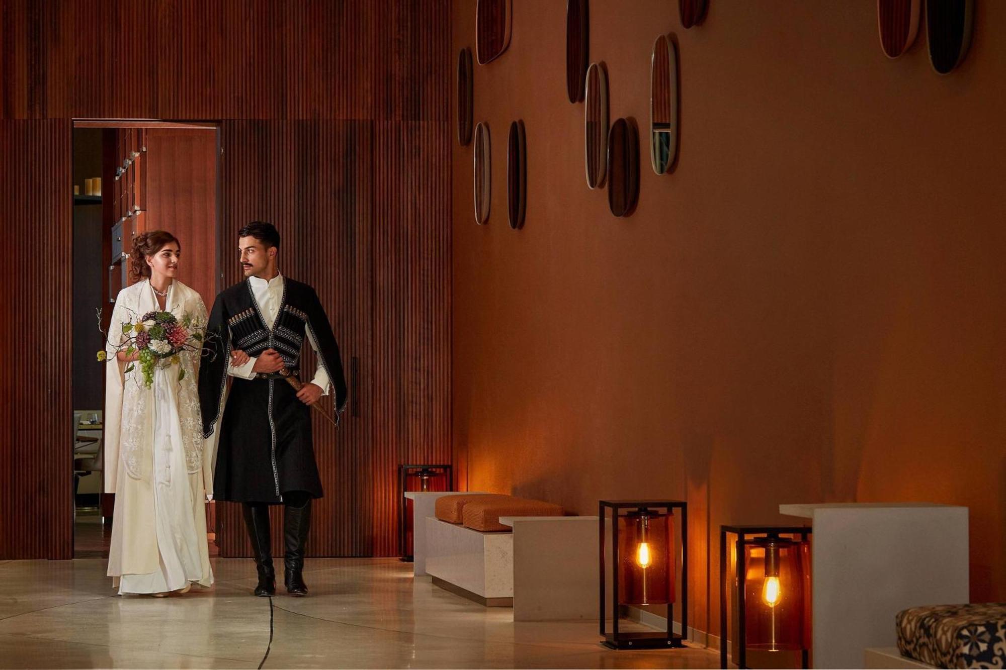Paragraph Resort & Spa Shekvetili, Autograph Collection Exteriér fotografie Greek Orthodox wedding